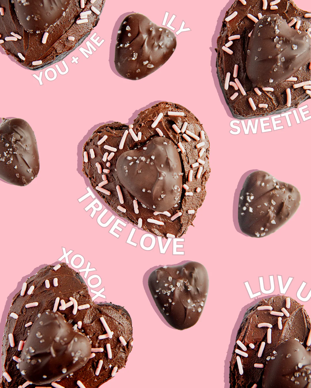 Milk Chocolate Sea Salt Caramel Hearts Gift Box - Image 3