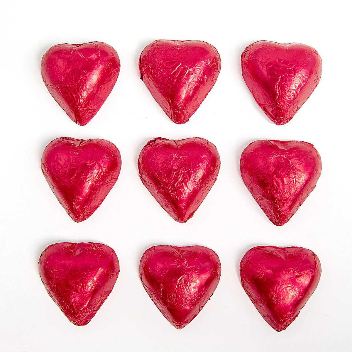 Sanders Candy - Milk Chocolate Foiled Hearts - Image 4