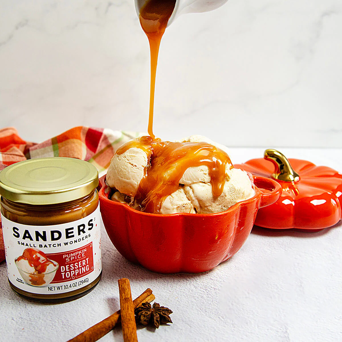 Sanders Candy - Pumpkin Spice Dessert Topping - Image 3